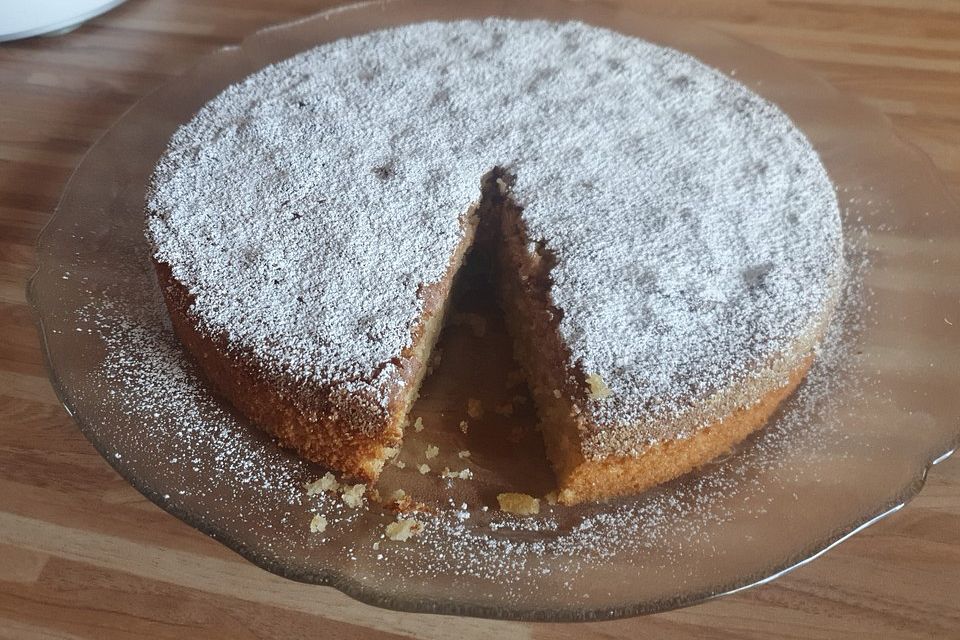 Mallorquinischer Mandelkuchen