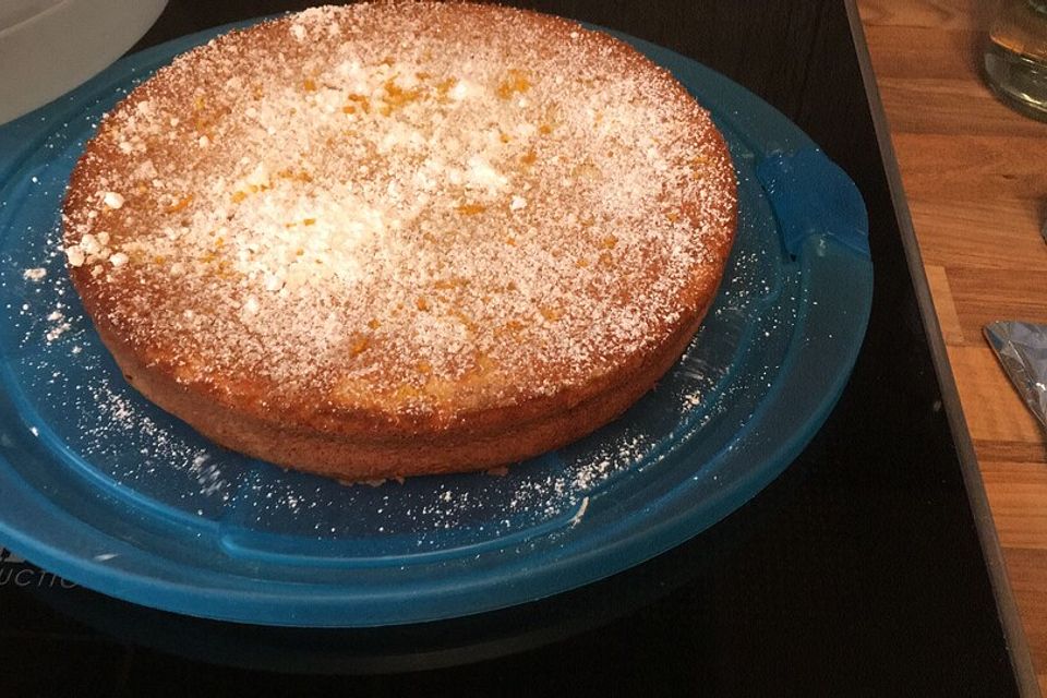 Mallorquinischer Mandelkuchen