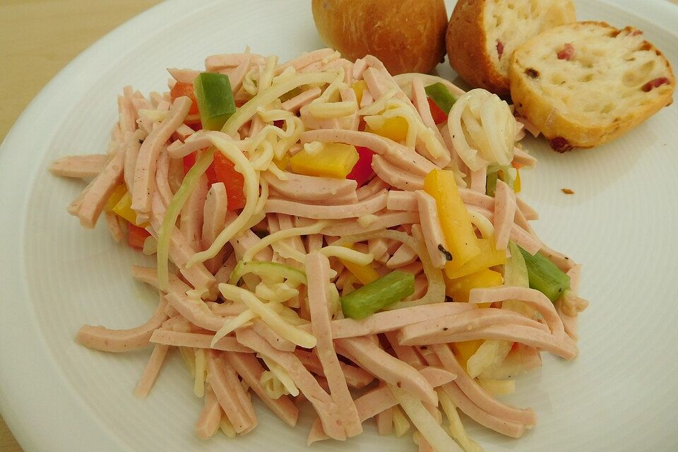 Paprika - Wurstsalat