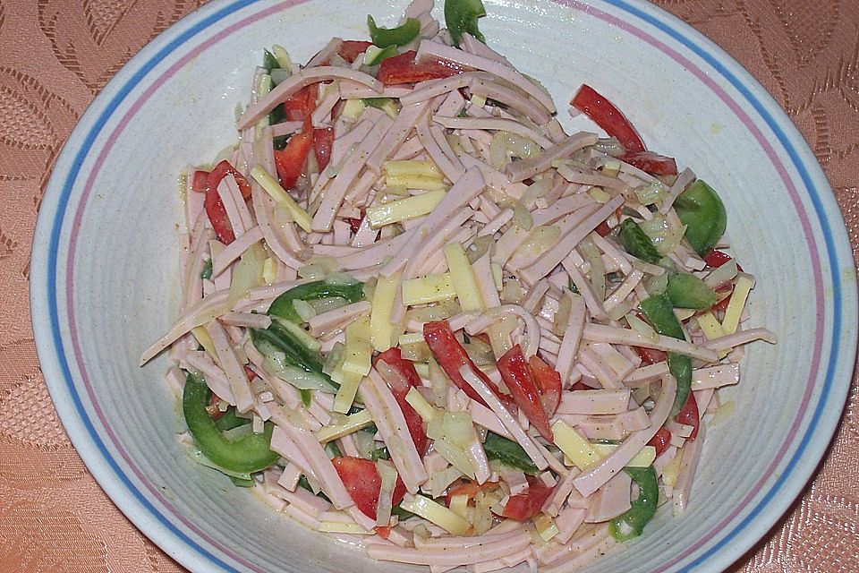 Paprika - Wurstsalat