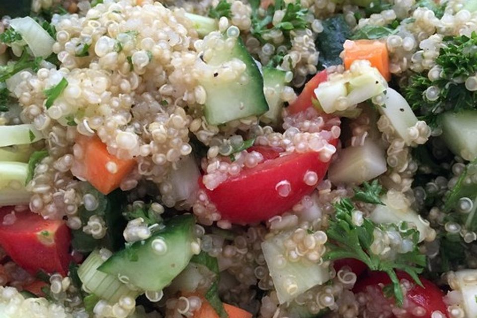 Bunter Limetten - Quinoa Salat