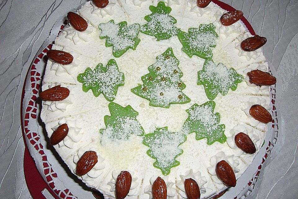 Himbeer - Spekulatius - Torte