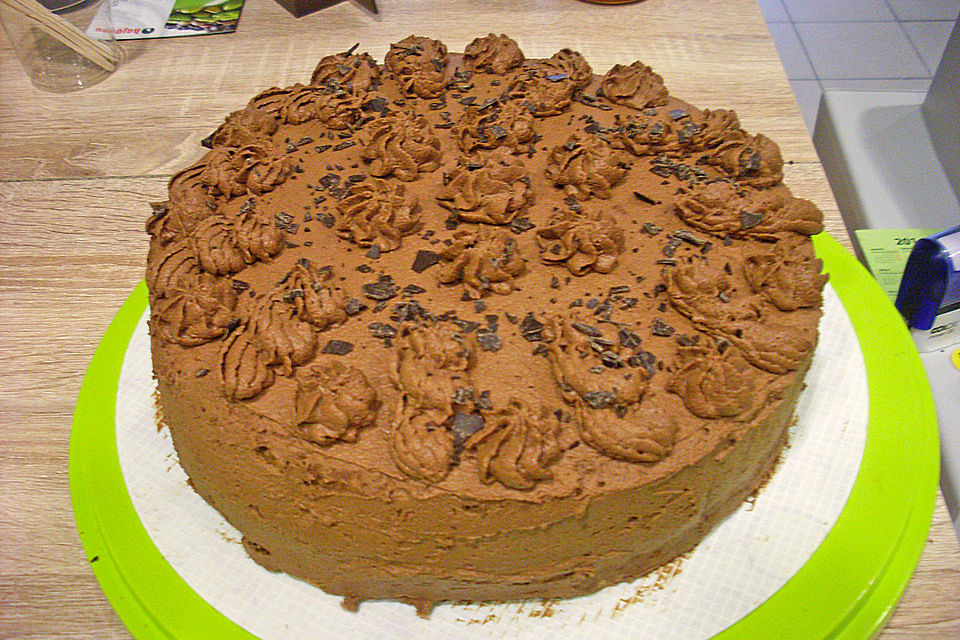 Nougat - Kirsch - Torte