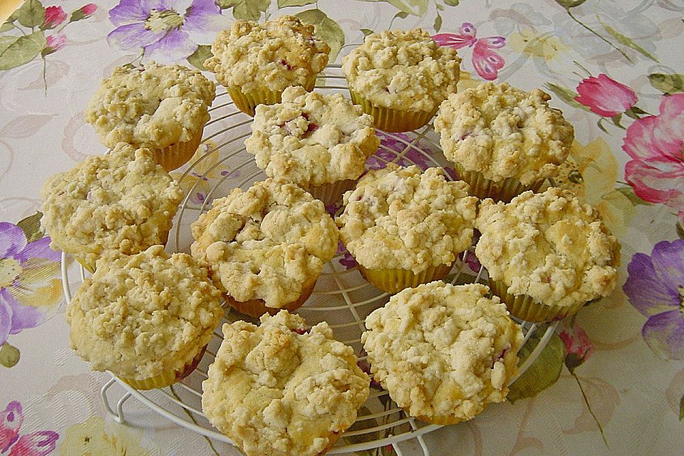 Himbeer - Buttermilch Streuselmuffins