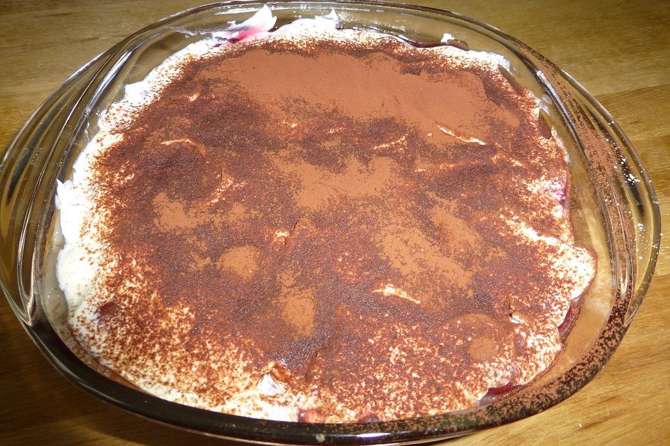 Schoko-Kirsch Tiramisu