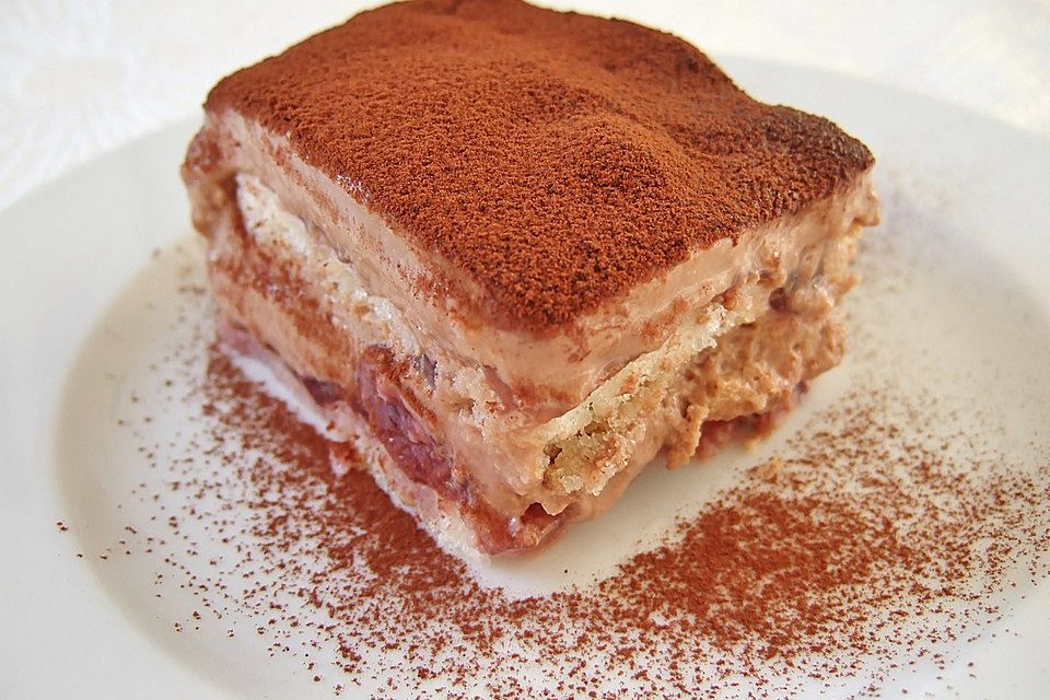 Schoko-Kirsch Tiramisu