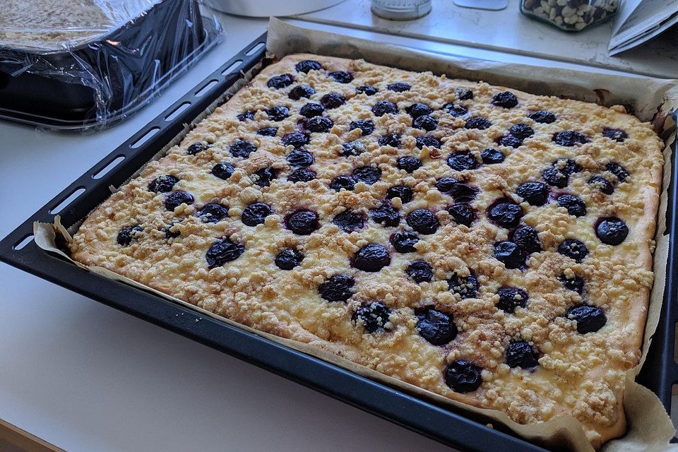 Schoko - Kirsch - Blechkuchen