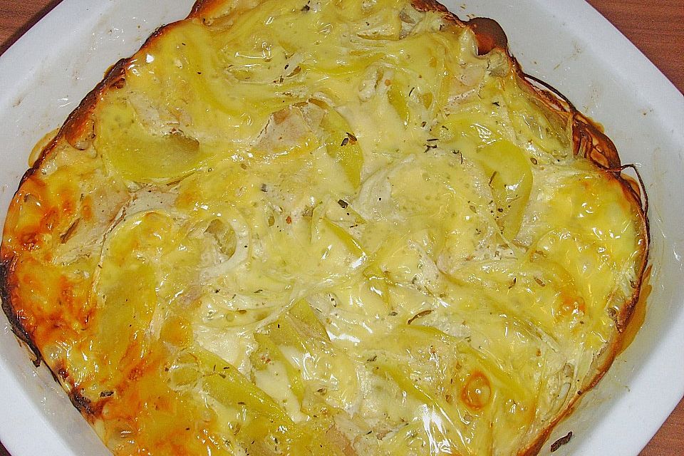 Apfel - Kartoffel - Gratin