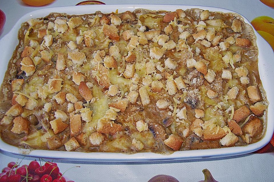 Tortellini - Pilz - Auflauf