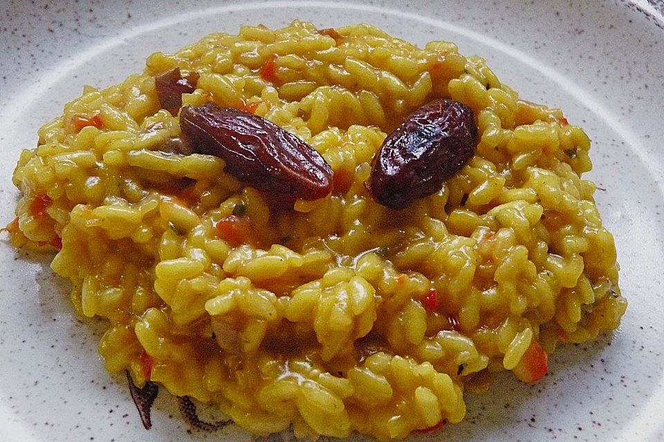 Dattel - Safran - Risotto