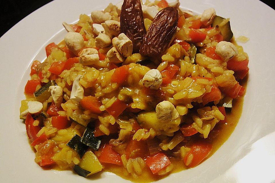 Dattel - Safran - Risotto