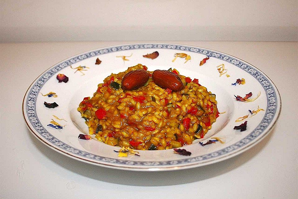 Dattel - Safran - Risotto