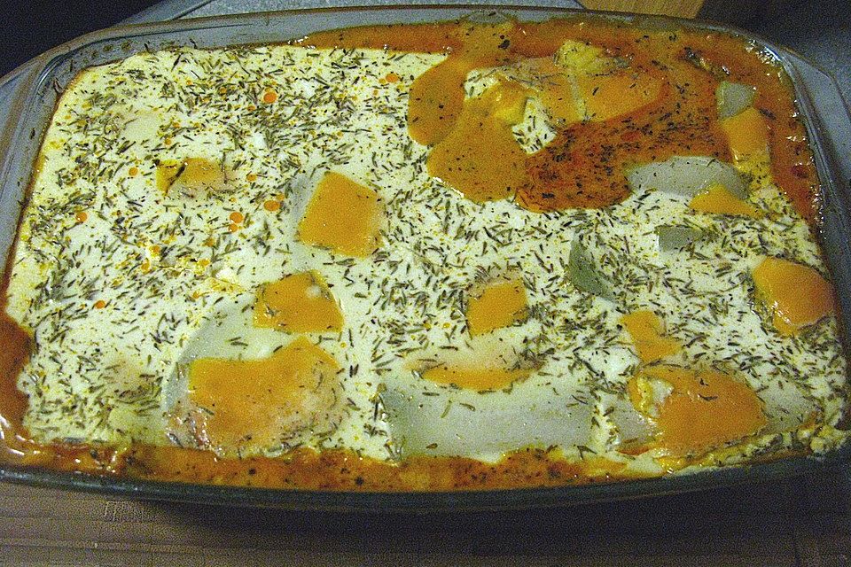 Pasis Bechamel - Kohlrabi - Lasagne