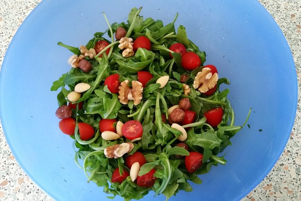 Tomaten - Rucola - Salat