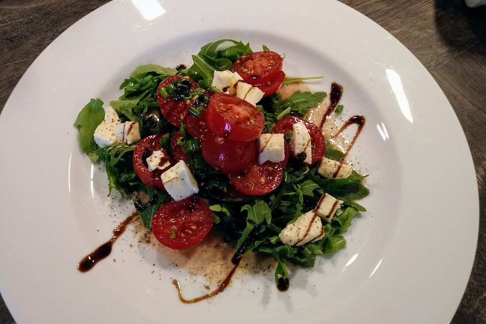 Tomaten - Rucola - Salat