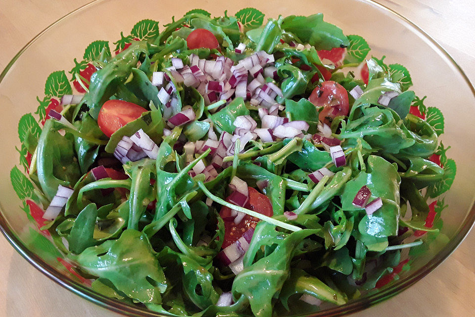 Tomaten - Rucola - Salat