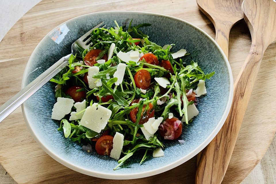 Tomaten - Rucola - Salat