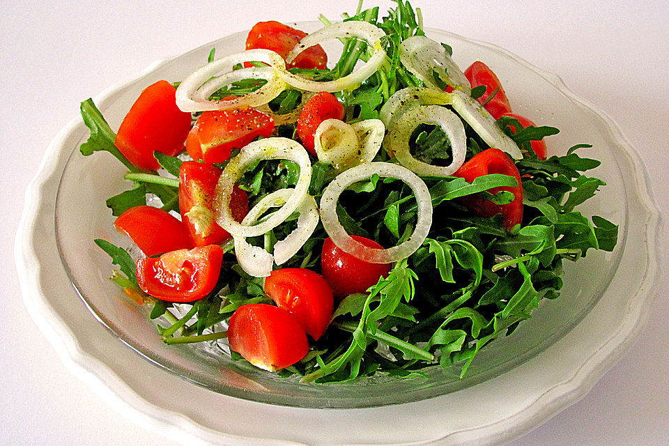 Tomaten - Rucola - Salat