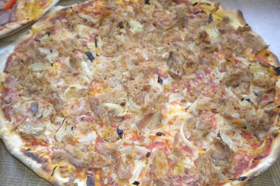 Thunfischpizza