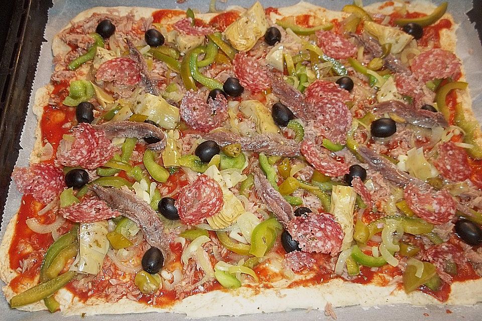 Thunfischpizza