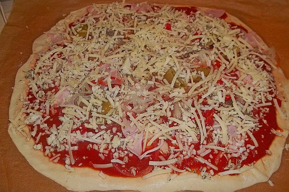 Thunfischpizza