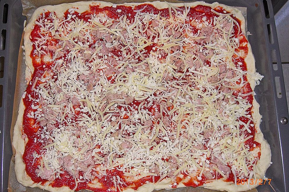 Thunfischpizza