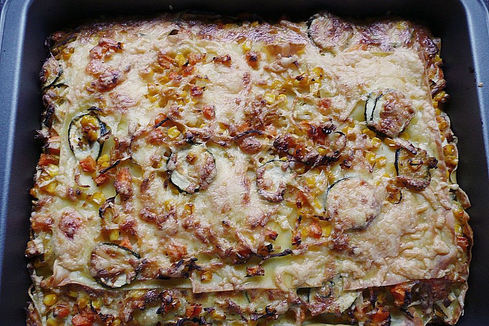 Gemüse - Lasagne