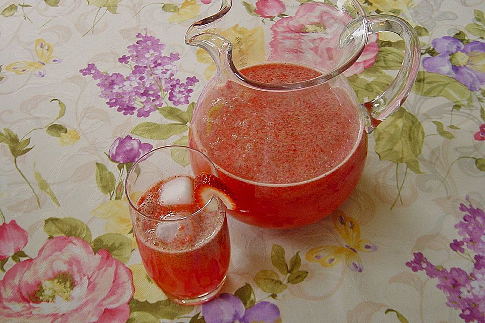 Erdbeerlimonade