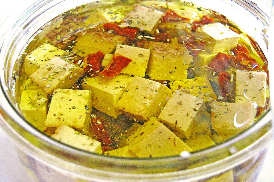 Tofu im Feta - Stil