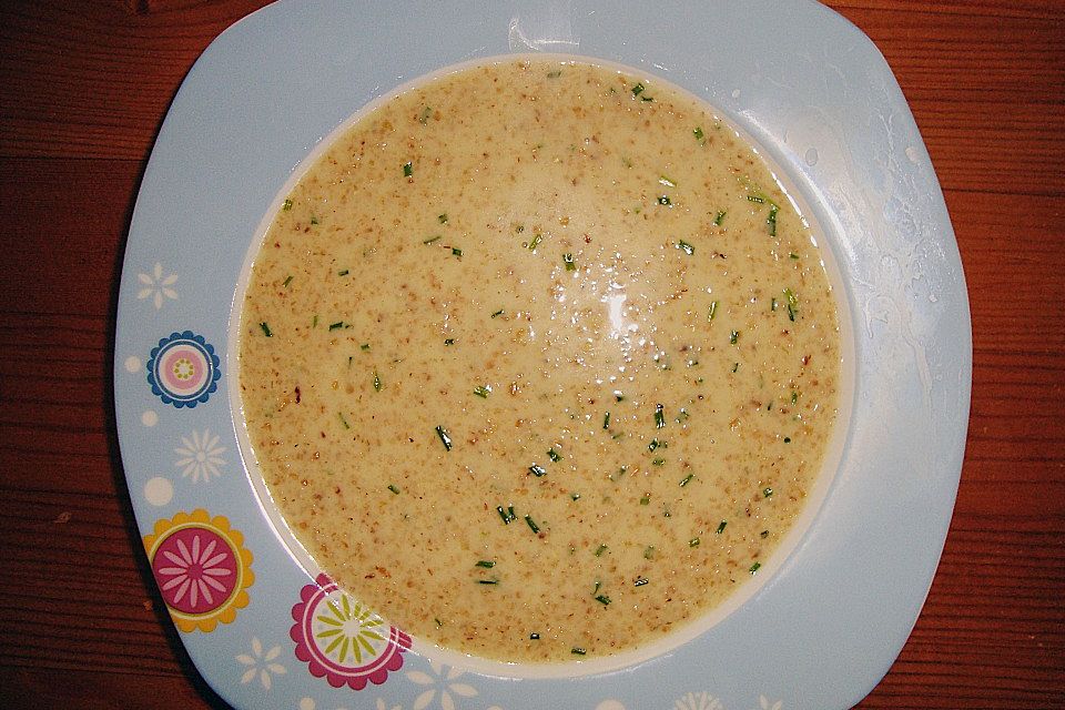 Geröstete Grünkernsuppe