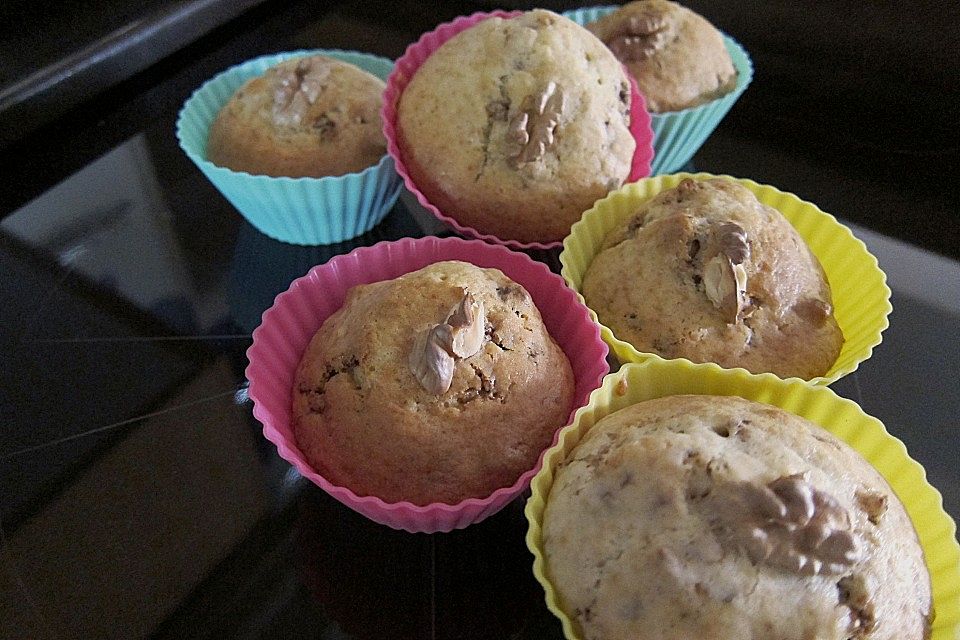 Walnussmuffins