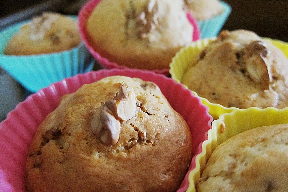 Walnussmuffins