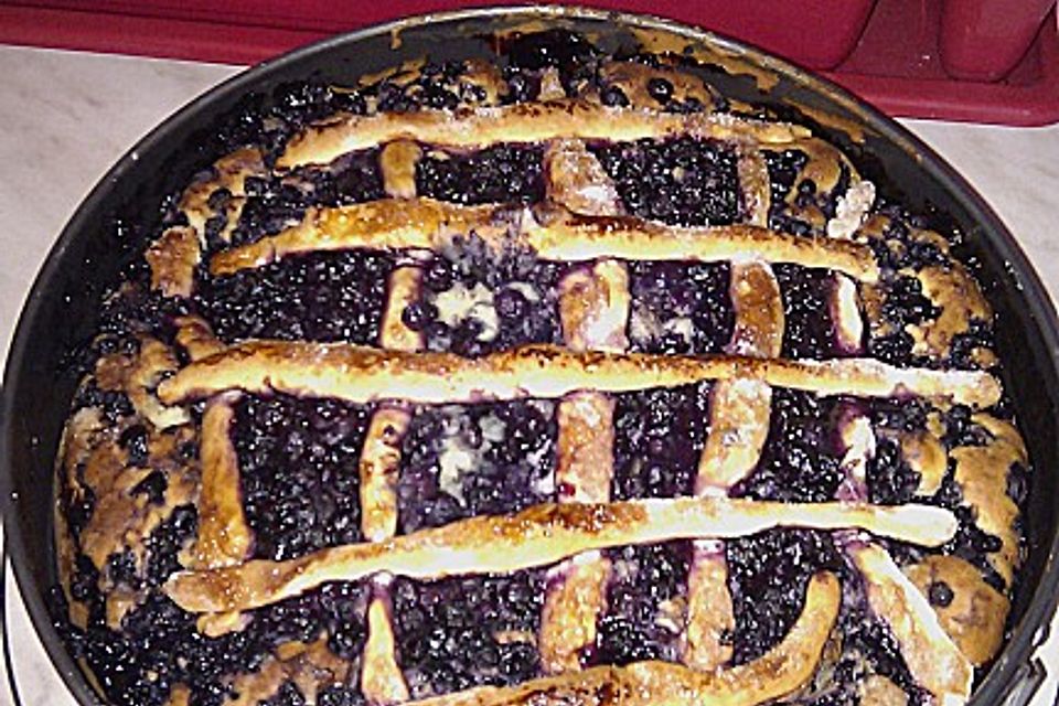 Blaubeer - Buttermilch - Pie