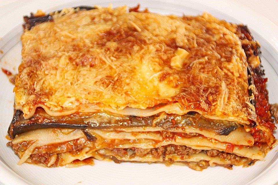 Auberginenlasagne