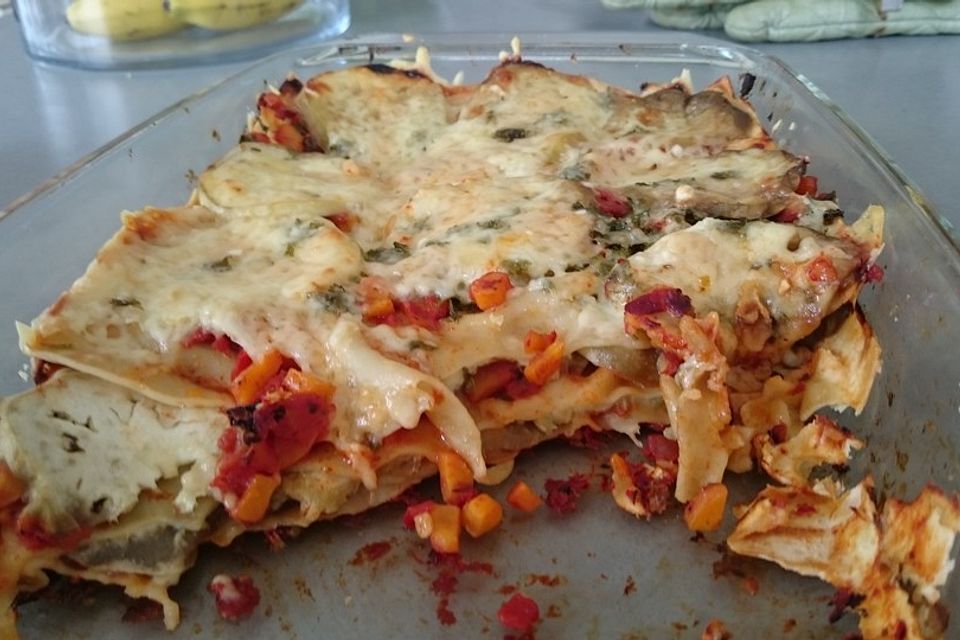 Auberginenlasagne