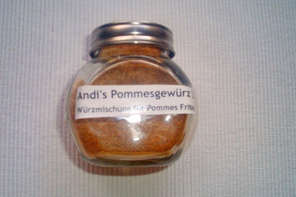 Andis Pommesgewürz  2