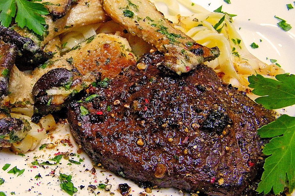 Butter - Pfeffer - Steaks