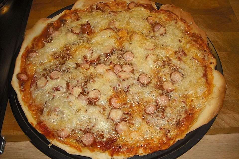 Pizzaboden - dünn und knusprig