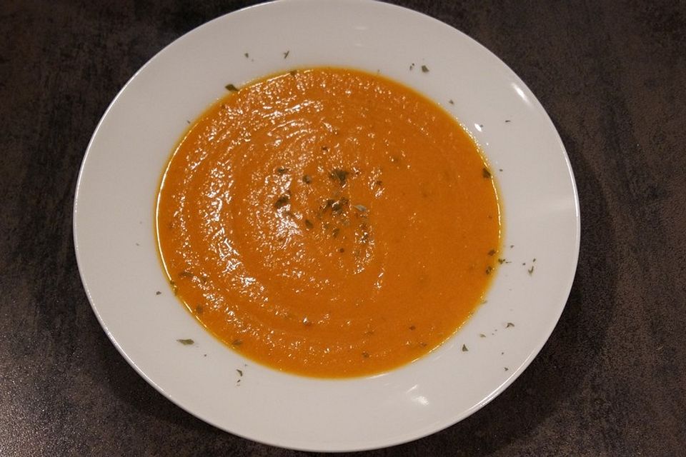 Karotten - Süßkartoffelsuppe