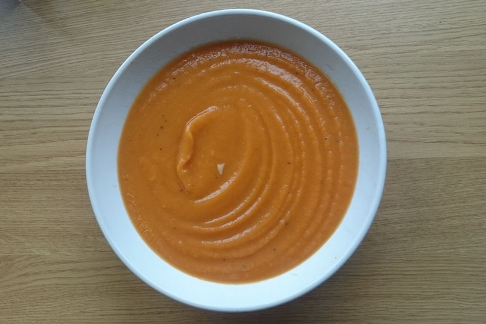 Karotten - Süßkartoffelsuppe