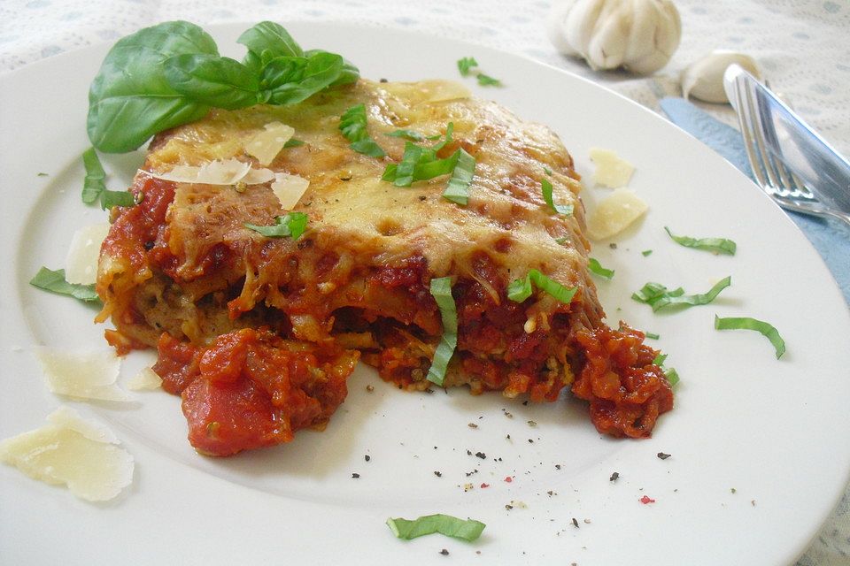 Überbackene Cannelloni