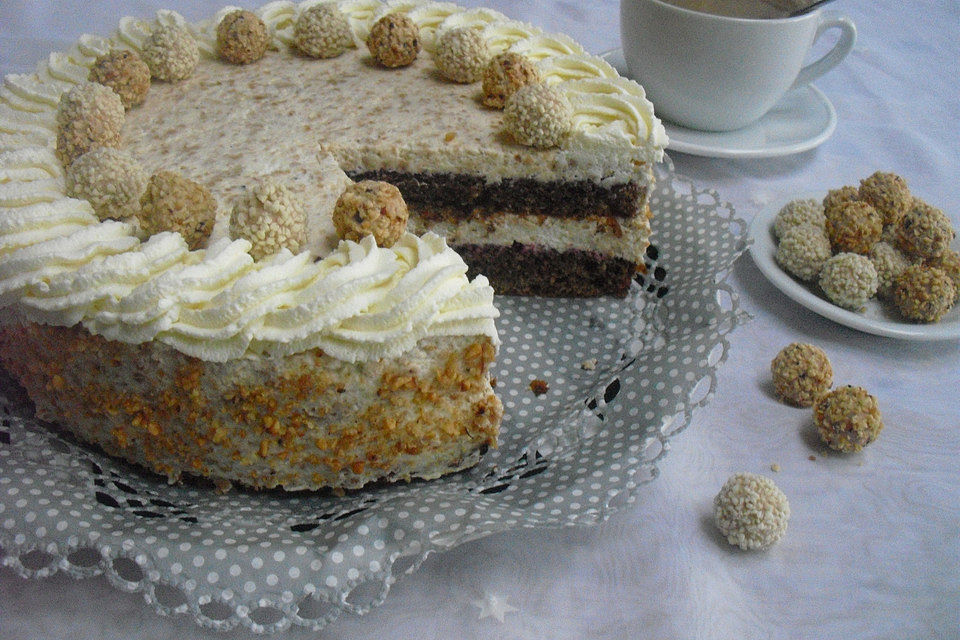 Sahnige Giotto Torte