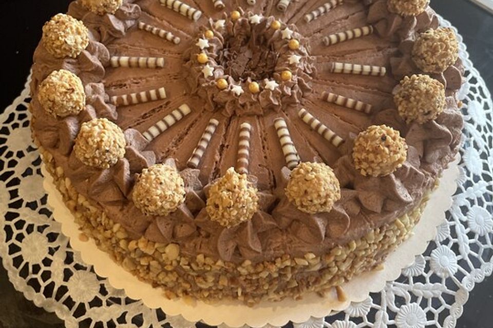 Sahnige Giotto Torte