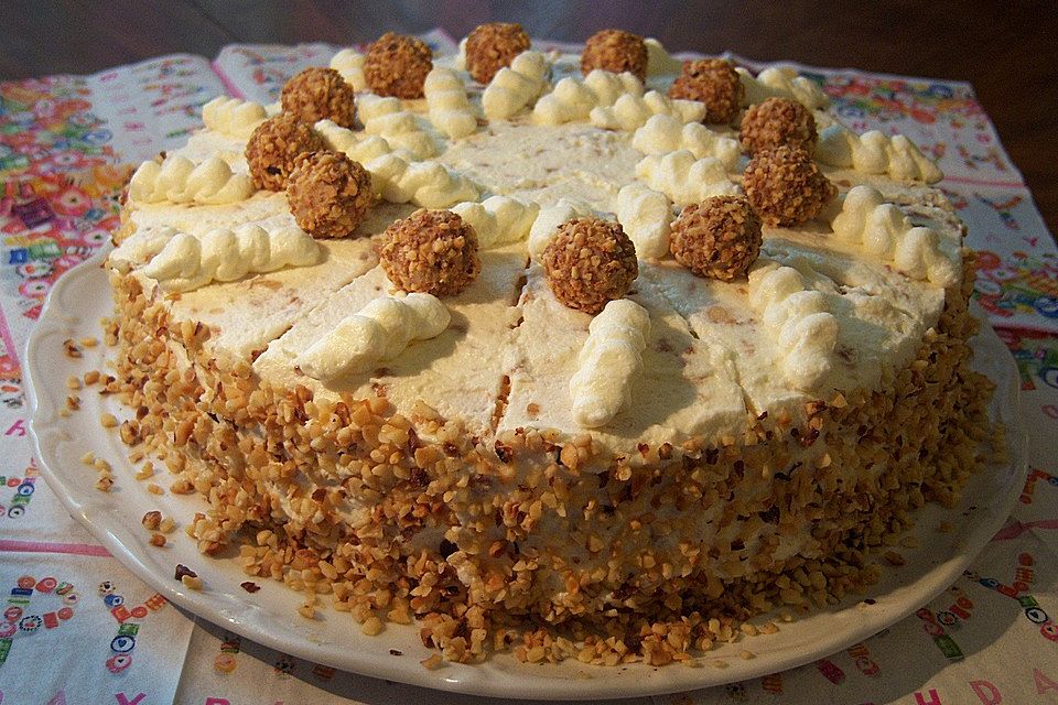 Sahnige Giotto Torte