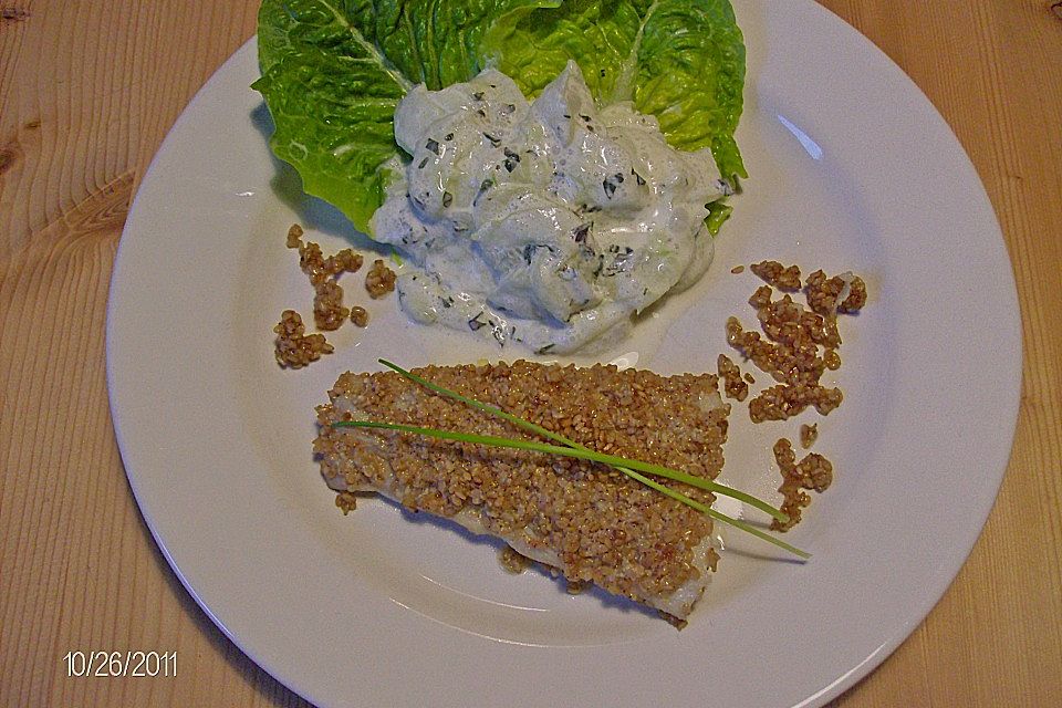 Pfefferminz-Gurkensalat