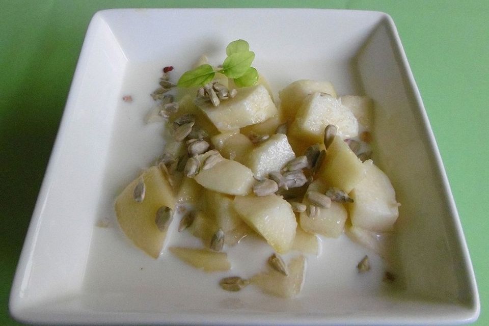 Früchtemüsli mit Birnen