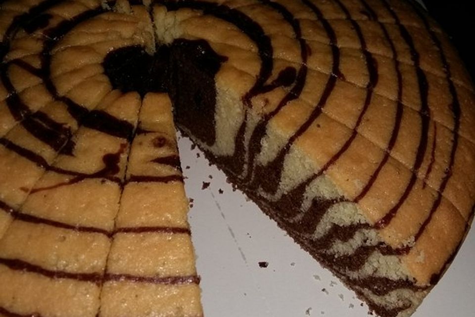 Zebra - Kuchen