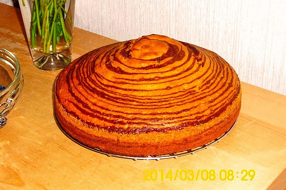 Zebra - Kuchen