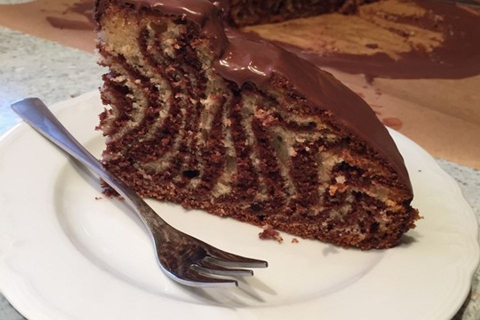 Zebra - Kuchen