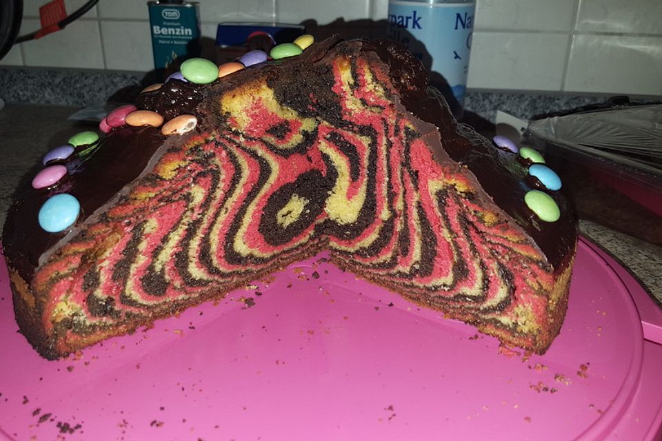 Zebra - Kuchen